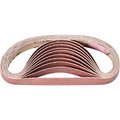 Pferd Coated Belt, Al/Oxd, 1/2"x12", 120 Grit, Coated, 1/2" W, 12" L, 120 Grit, Aluminum Oxide 49030